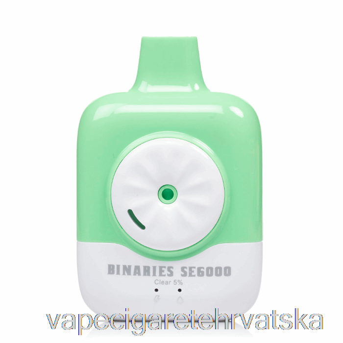 Vape Cigarete Horizon Binaries Se6000 Disposable Clear